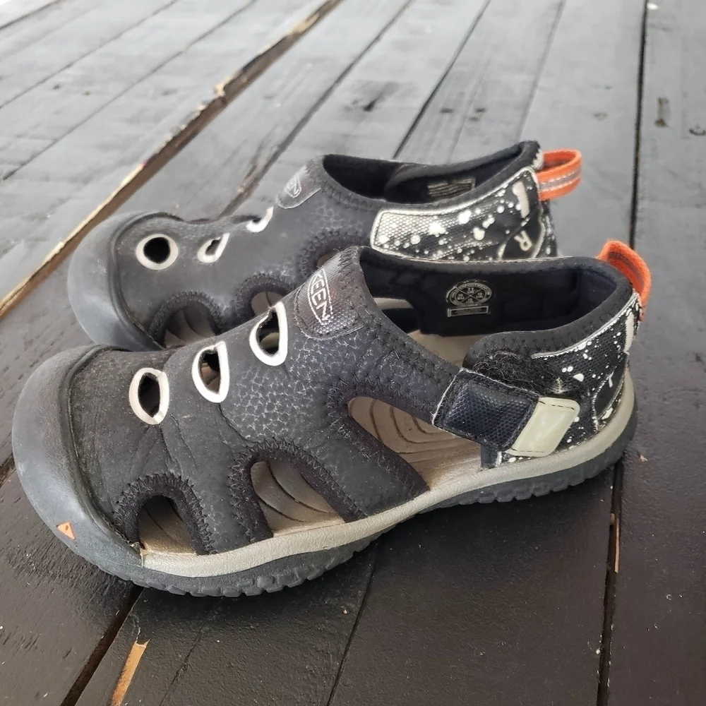 Keen Kids Toddler 11 Black Shoes Outdoor Hiking Water Stingray